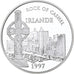 França, 100 Francs-15 Euro, Rock of Cashel (Irlande), 1997, MDP, Proof, Prata