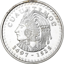 Mexico, medal, Cuauhtemoc, 2020, Srebro, 2 Oz, MS(63)