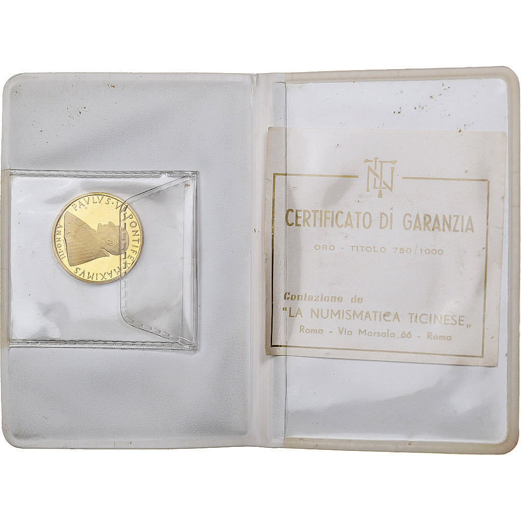 Vatican, Médaille, Paul VI, Concile Oecuménique Vatican II, 1965, Or, SPL