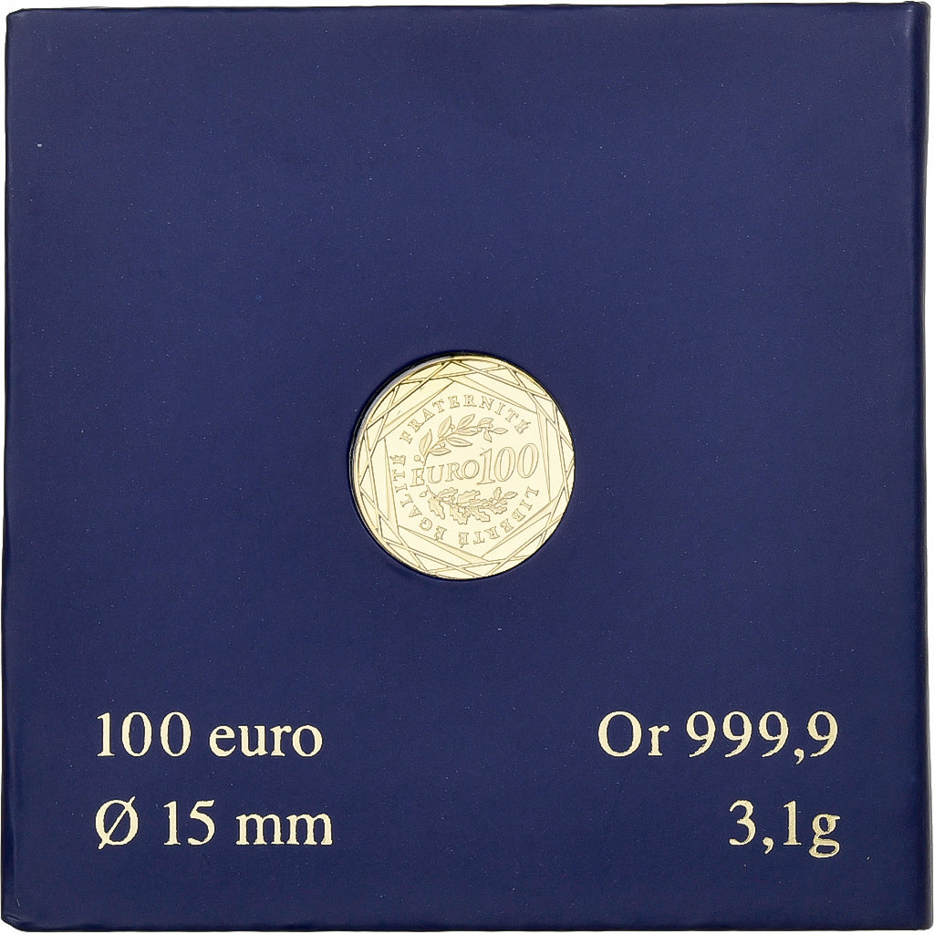 France, 100 Euro, Semeuse, 2009, MDP, Gold, MS(65-70)