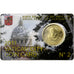 Vaticano, Benedict XVI, 50 Euro Cent, Coin card n°2, 2011, Rome, Nordic gold