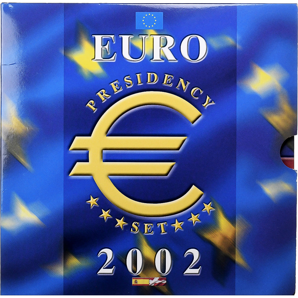 Belgium, Euroset + token, Presidency EU, 2002, Brussels, MS(65-70)