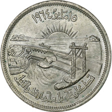 Egypt, 50 Piastres, Diversion of the Nile, 1964, Cairo, Silver, MS(60-62)