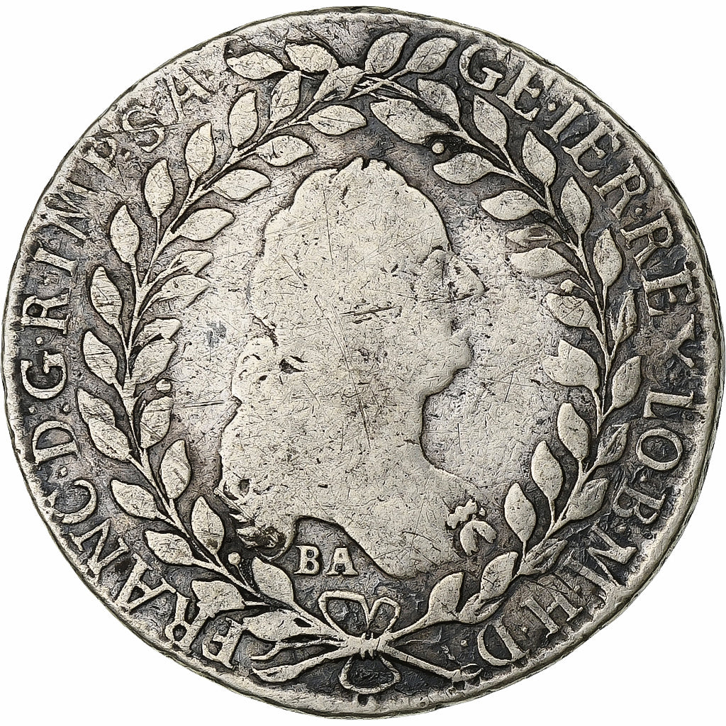 Autriche, Franz I, 20 Kreuzer, 1765, Kremnica, Argent, TB