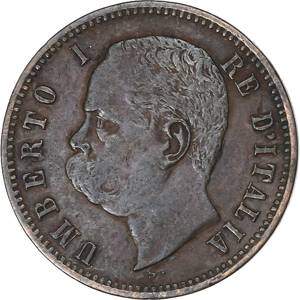 Italië, Umberto I, 2 Centesimi, 1897, Rome, Koper, ZF