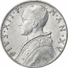 Vatican, Pius XII, 10 Lire, 1953, Rome, Aluminium, SUP