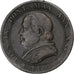 Papal States, Pius IX, Soldo, 1867, Rome, Rame, MB+