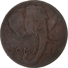 Italian Somaliland, 10 Centesimi, 1950, Rome, Brass, VF(30-35)