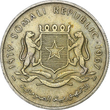 Somalia, 50 Centesimi, 1967, Kupfer-Nickel, SS+