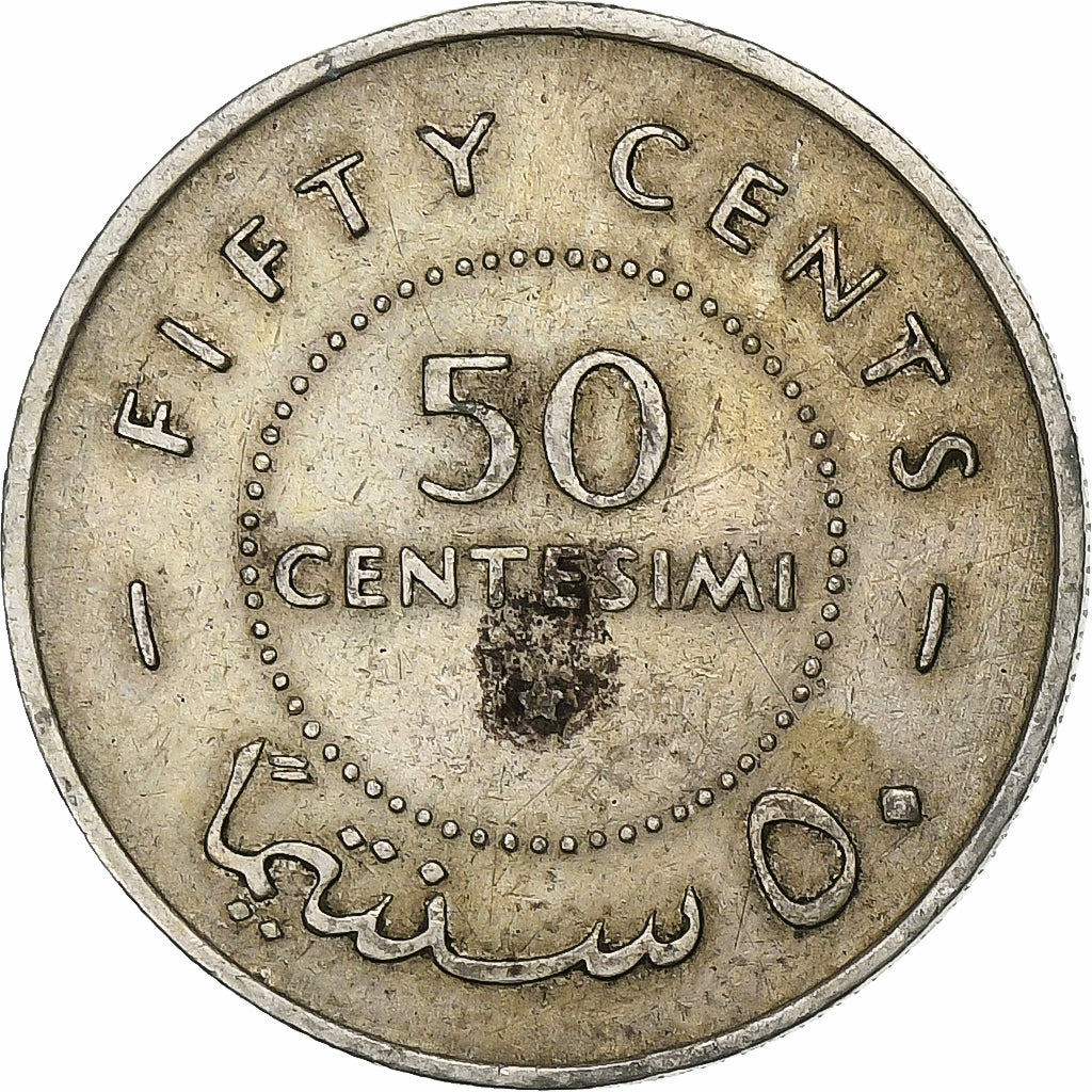 Somalia, 50 Centesimi, 1967, Kupfer-Nickel, SS+
