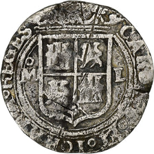 Spanien, Carlos & Joanna, 1 Réal, 1542-1555, Mexico City, Silber, S