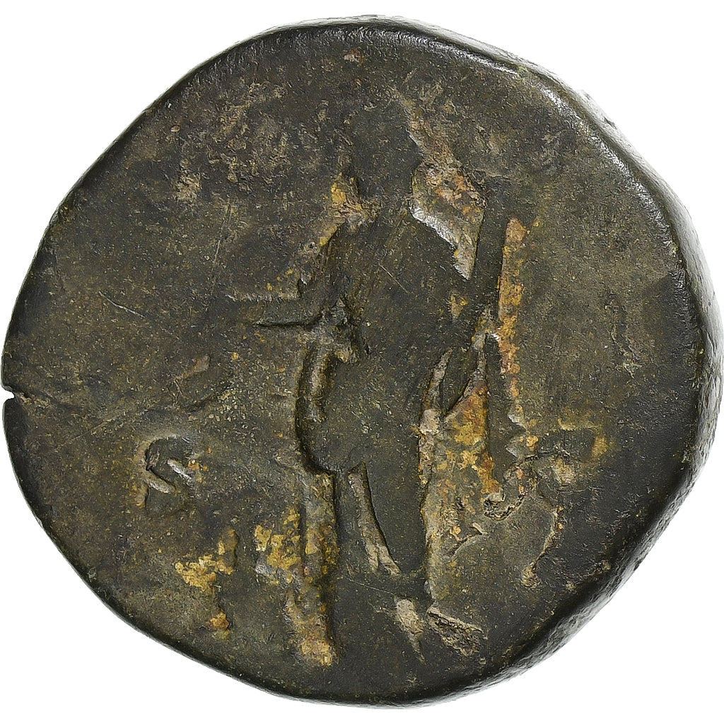 Lucilla, Sesterzio, 164-169, Rome, Bronzo, B+, RIC:1779