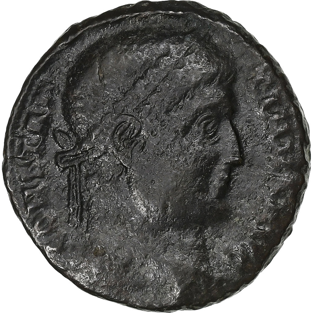 Constantine I, Follis, 326-328, Thessalonica, Bronze, S+, RIC:153