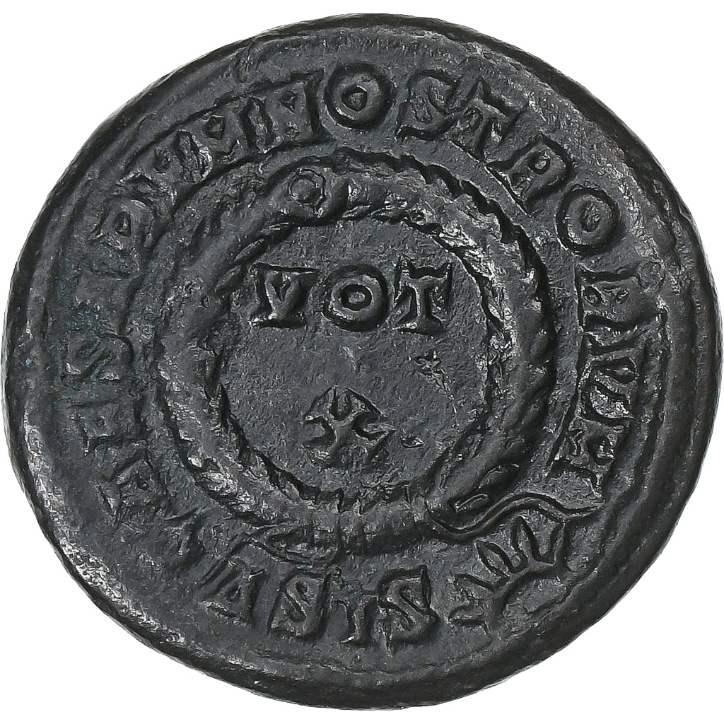 Crispus, Follis, 321-324, Siscia, Bronze, EF(40-45), RIC:181