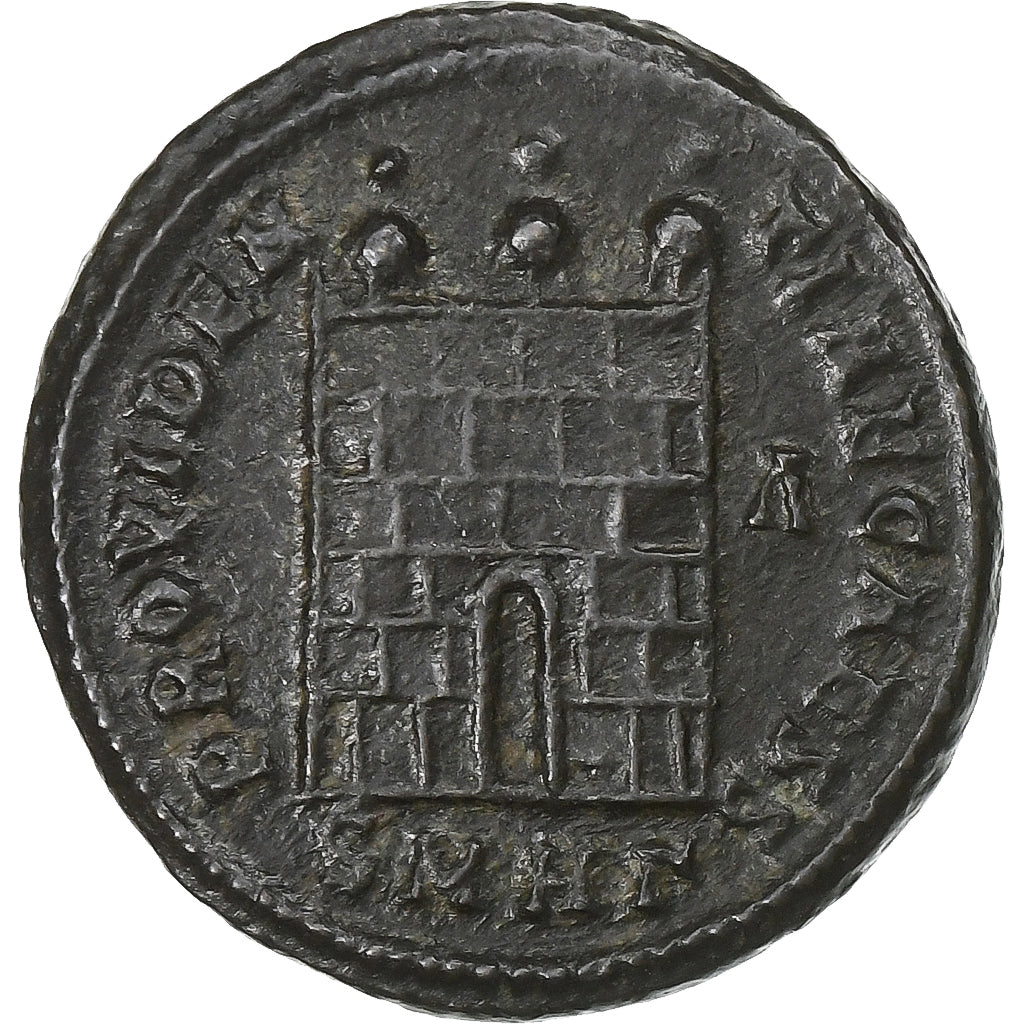 Licinius II, Follis, 318-320, Heraclea, Bronze, SS, RIC:49