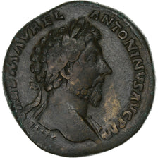 Marcus Aurelius, Sestertius, 161-162, Rome, Bronze, VF(30-35), RIC:827