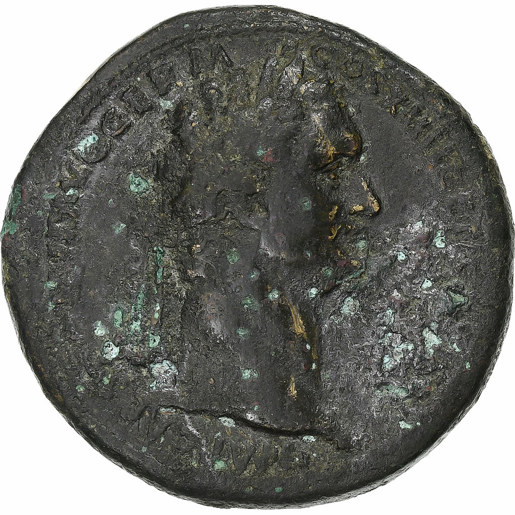 Domitian, Sesterzio, 88-89, Rome, Bronzo, MB, RIC:633