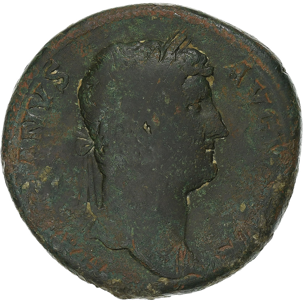 Hadrian, Sestertius, 129-130, Rome, Bronze, F(12-15), RIC:1310
