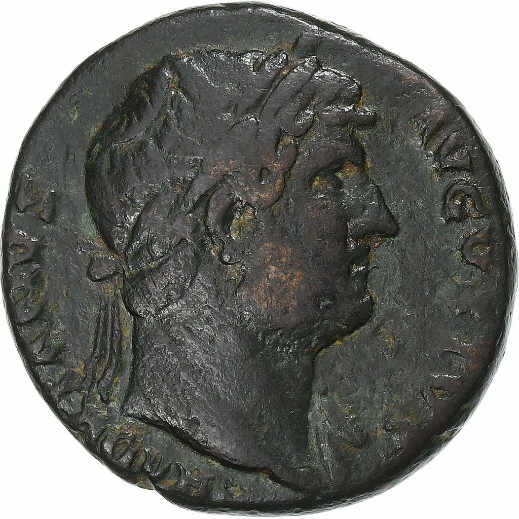 Hadrian, As, 125-127, Rome, Bronze, VF(30-35), RIC:830