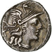 Decimia, Denarius, 150 BC, Rome, Plata, MBC, Crawford:207/1