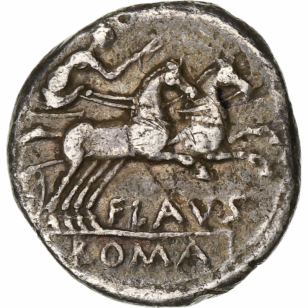 Decimia, Denarius, 150 BC, Rome, Plata, MBC, Crawford:207/1