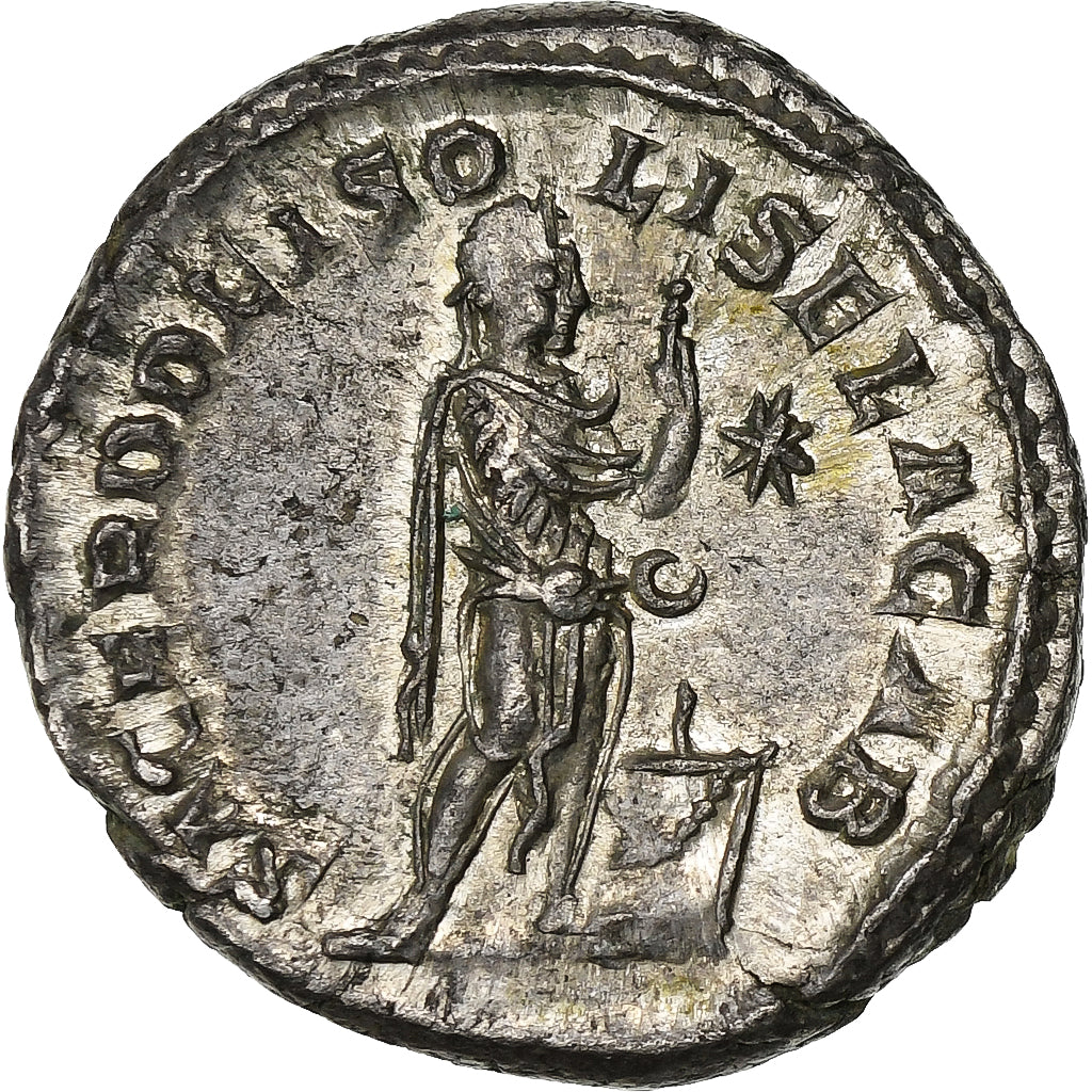 Elagabalus, Denarius, 218-222, Rome, Silver, AU(55-58), RIC:131