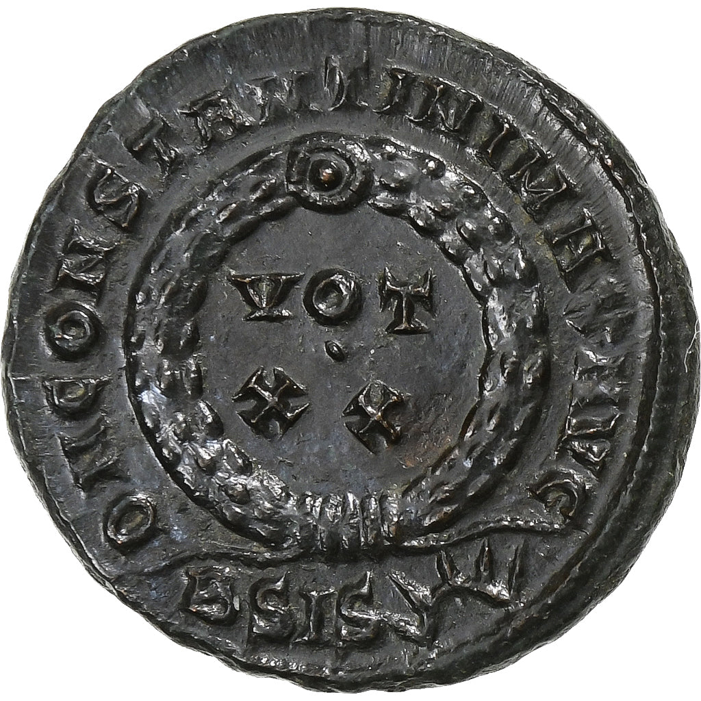 Constantine I, Follis, 321-324, Siscia, Bronze, MS(60-62), RIC:180