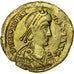 Honorius, Solidus, 402-406, Ravenna, Gold, VF(30-35), RIC:X-1287