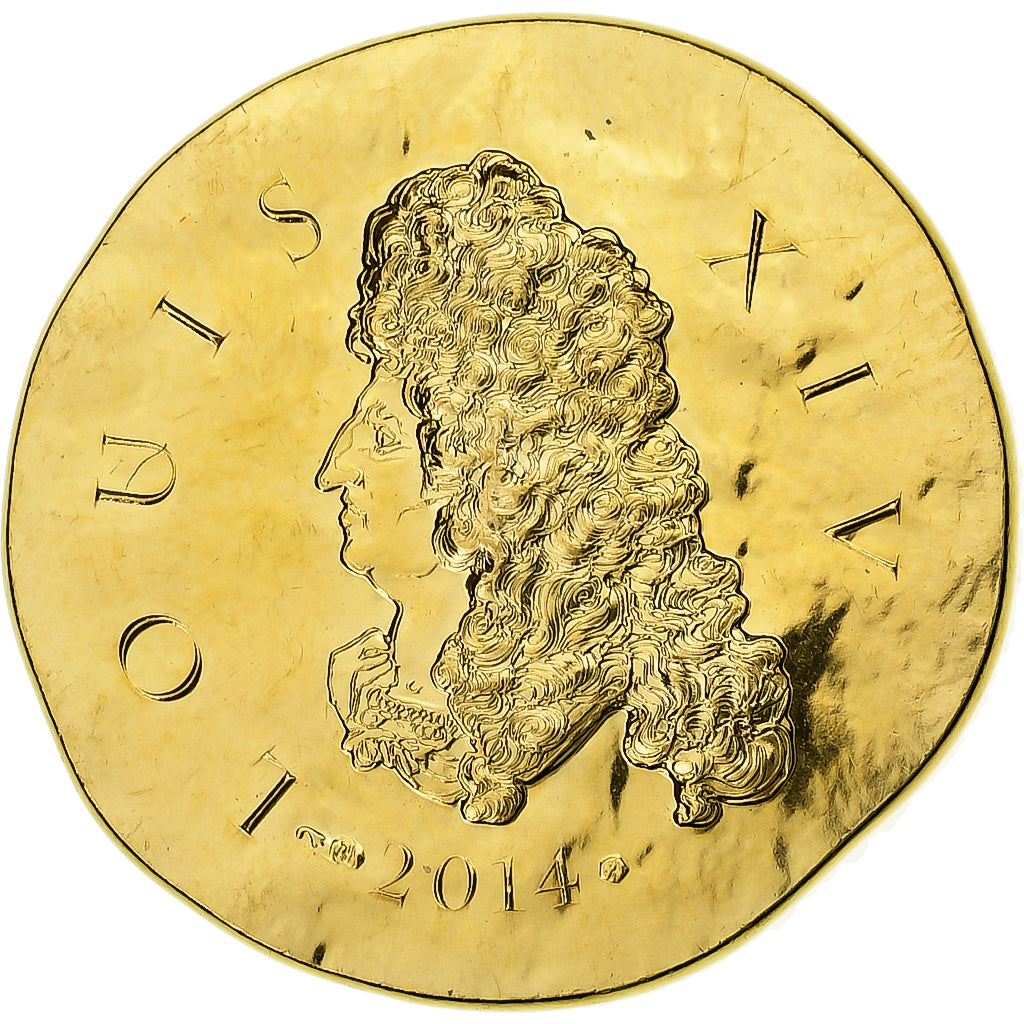 France, 50 Euro, Louis XIV, historique, 2014, MDP, Or, SPL+