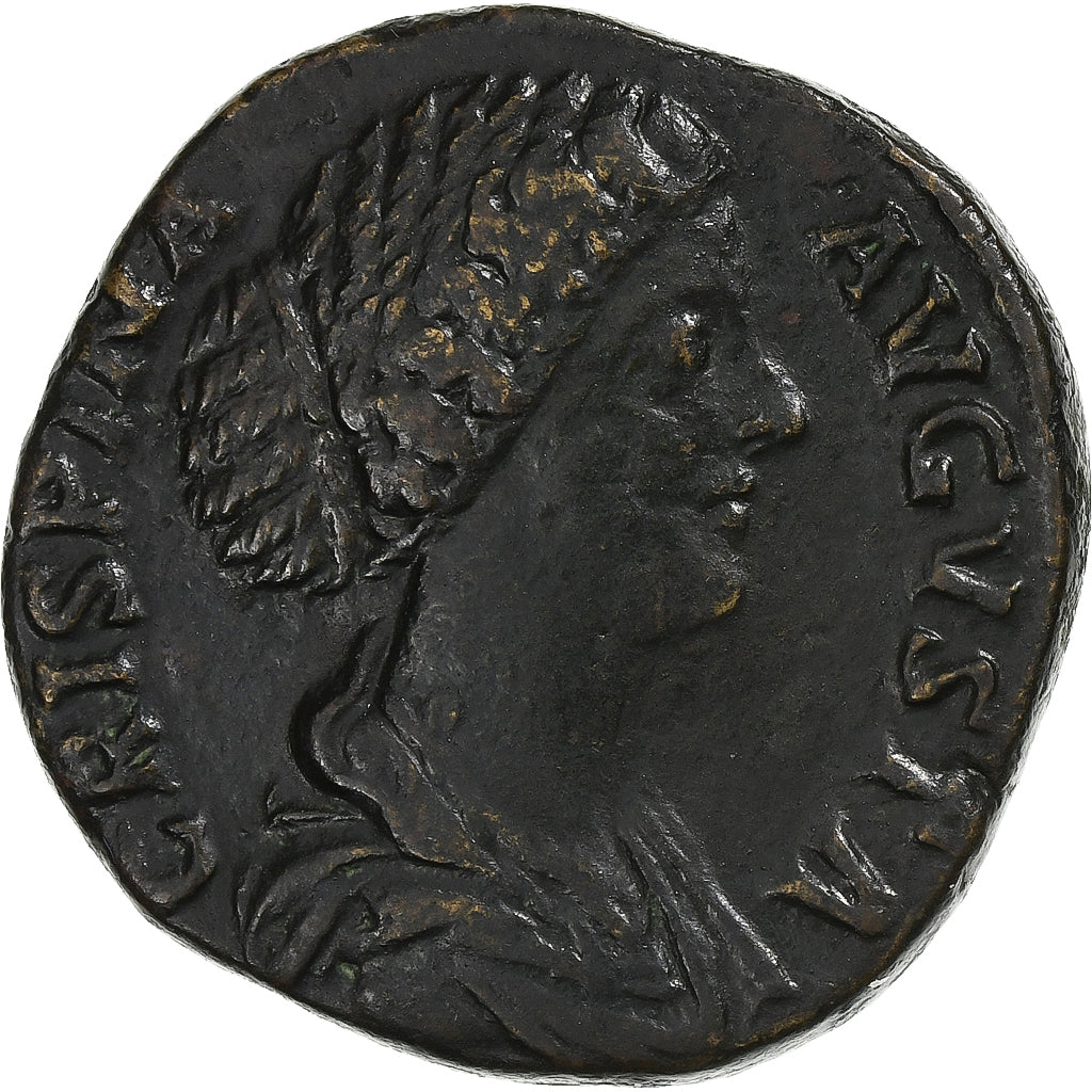 Crispina, Sestertius, 178-191, Rome, Bronze, VF(30-35), RIC:673