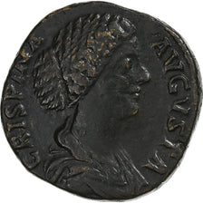 Crispina, Sestertius, 178-191, Rome, Bronze, VF(30-35), RIC:673