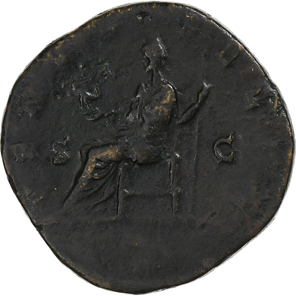 Crispina, Sestertius, 178-191, Rome, Bronze, VF(30-35), RIC:673