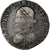 France, Charles IX, Teston, 1575, Rennes, 2nd type, Silver, VF(30-35)