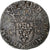 França, Charles IX, Teston, 1575, Rennes, 2nd type, Prata, VF(30-35)