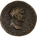 Nero, As, 62-68, Lugdunum, Bronze, EF(40-45), RIC:475