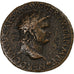 Nero, As, 62-68, Lyon - Lugdunum, Bronzo, BB, RIC:475