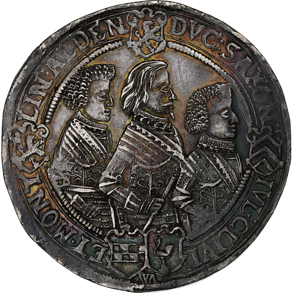 Duché de Saxe-Altenbourg, Jean-Philippe, Thaler, 1624, Saalfeld, Argent, TTB+