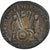 Auguste, Denarius, 2 BC-4 AD, Lyon - Lugdunum, Zilver, ZF, RIC:208