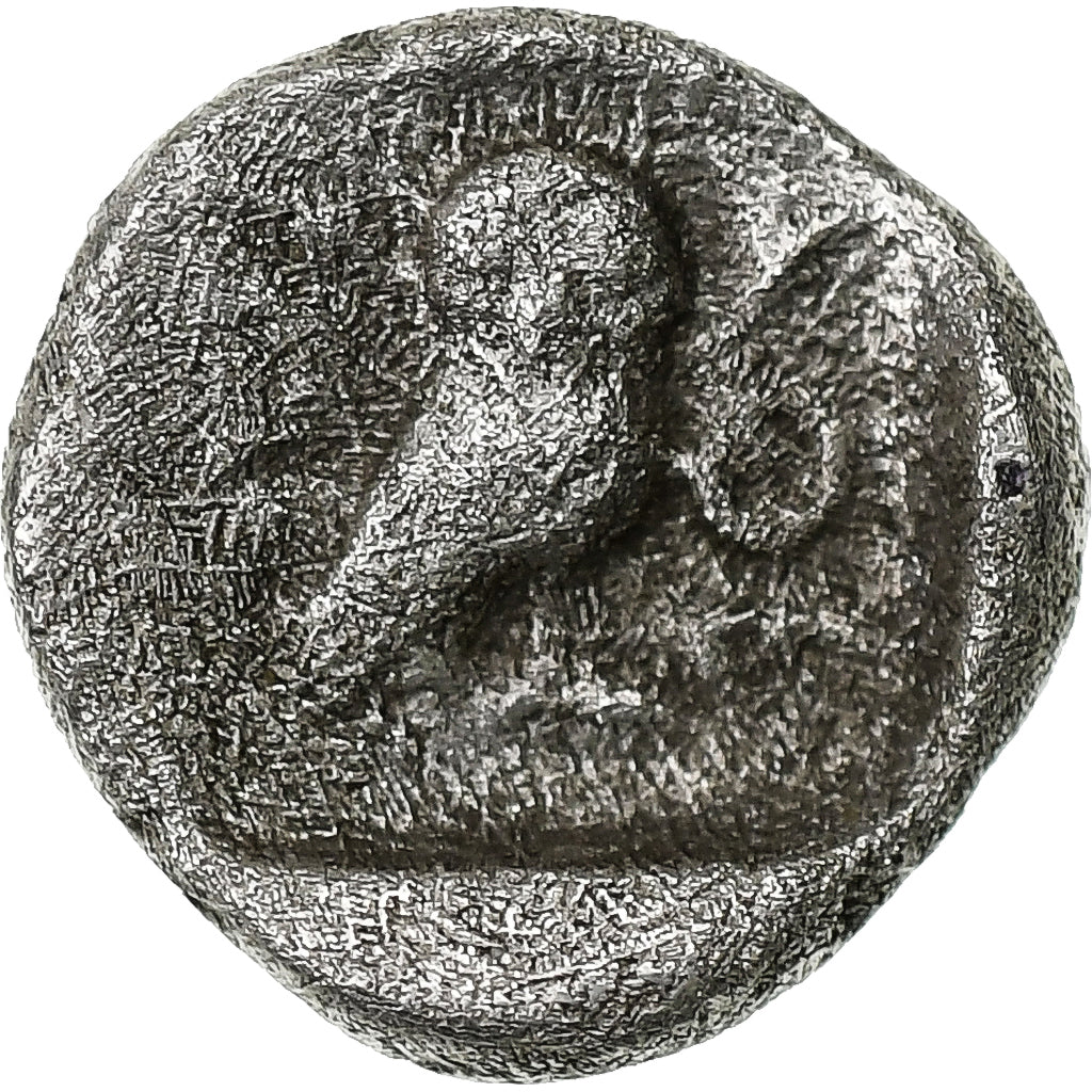 Attique, Hémiobole, ca. 500-480 BC, Athènes, Argent, TB+, HGC:4-1678