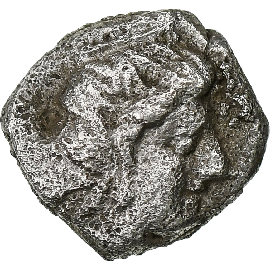 Cyprus, Hemiobol, ca. 351-332 BC, Salamis?, Silver, AU(50-53)