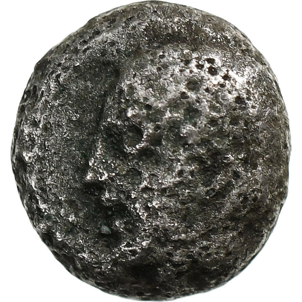 Lesbos, 1/16 Stater, ca. 550-480 BC, Uncertain mint, Billon, VF(30-35)