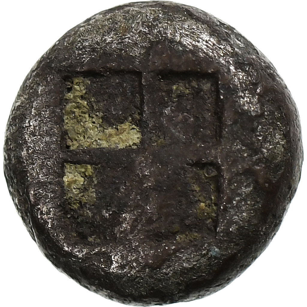 Lesbos, 1/16 Stater, ca. 550-480 BC, Uncertain mint, Billon, FR+, HGC:6-1091