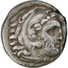 Alexander III the Great, Drachm, ca. 310-301 BC, Lampsakos, Silver, VF(30-35)
