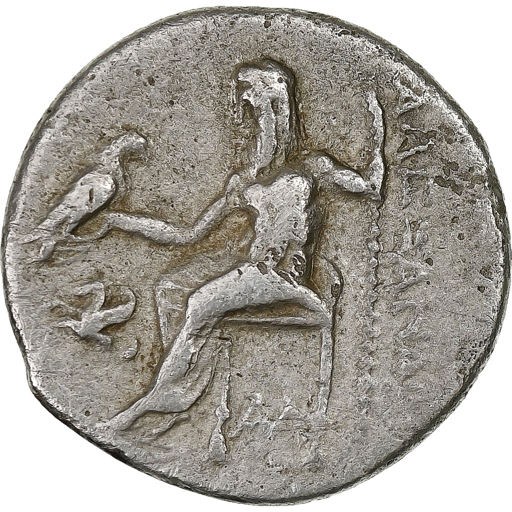 Alexander III the Great, Drachm, ca. 310-301 BC, Lampsakos, Silver, VF(30-35)