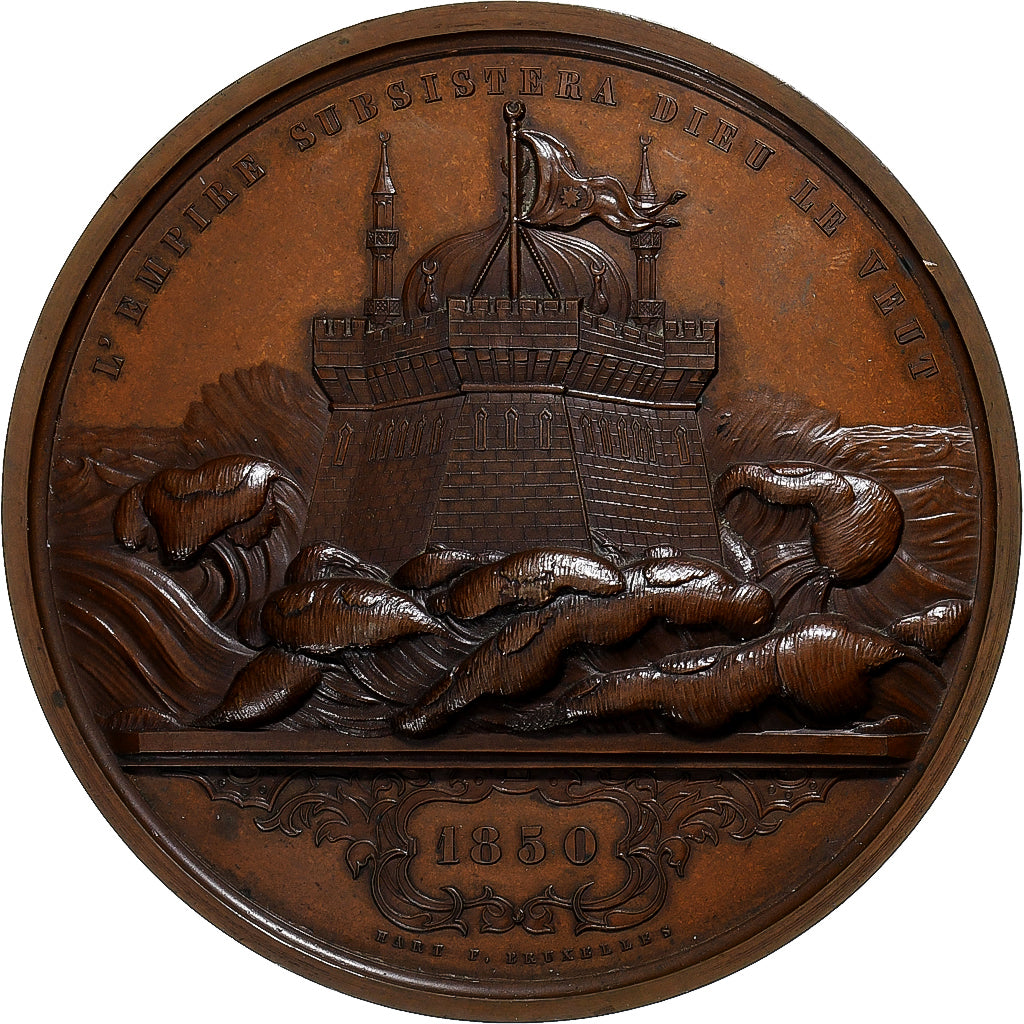 France, Medal, Régénération de l'Empire Ottoman, 1850, Bronze, Hart