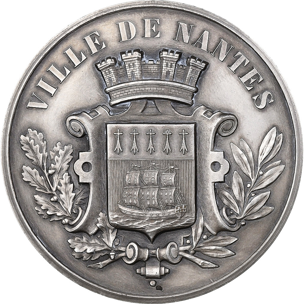 França, medalha, Ville de Nantes, École de Médecine et de Pharmacie, n.d.