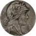 Francia, medaglia, L'heure derrière moto, 1949, Bronzo argentato, Charles, SPL-