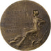 Francja, medal, Union Vélocipédique de France, 1933, Brązowy, AU(55-58)