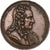 Francia, medalla, Antoine Auget de Montyon, 1861, Bronce, Caqué, MBC+