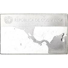France, Medal, United Nations Flags, Costa Rica, Silver, AU(55-58)